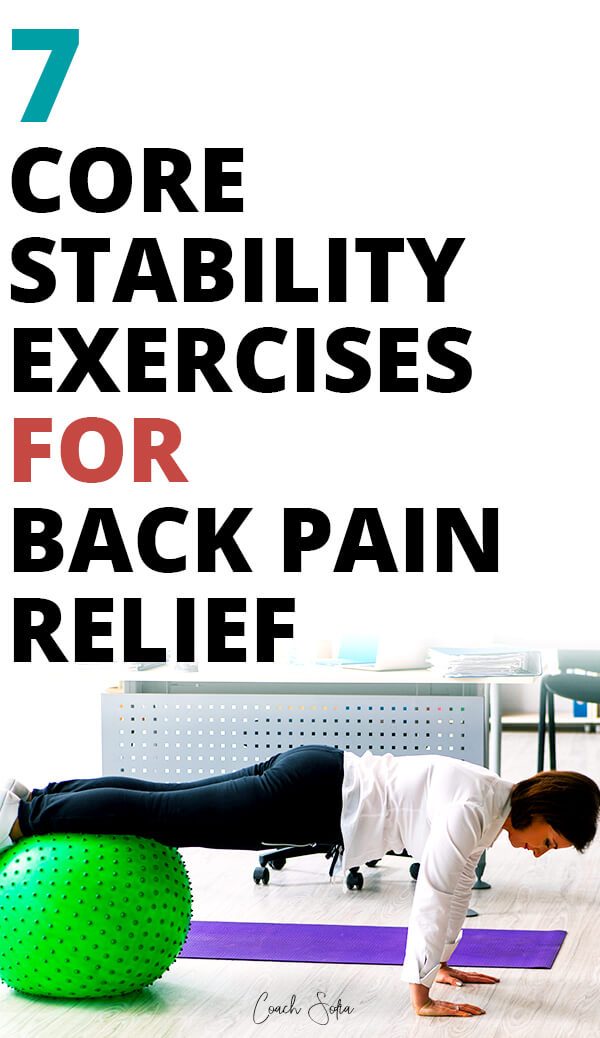 stability ball back exercises