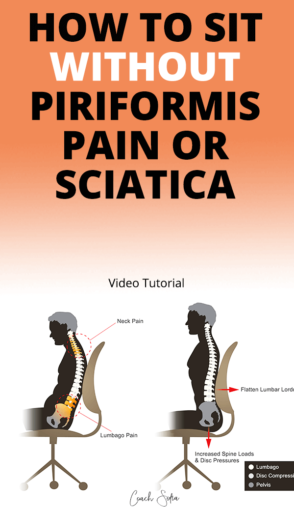 How To Sit With Piriformis Syndrome
