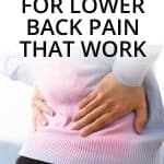 9 Lower Back Pain Relief Self-Care Remedies for INSTANT RELIEF
