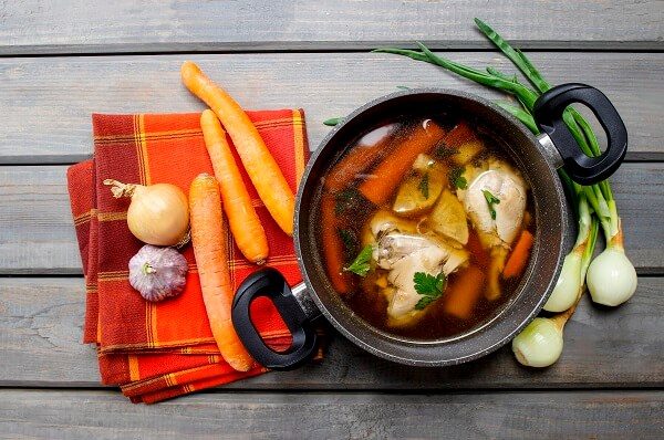 Easy Chicken Stock (Broth) Recipe That Helped Me Reduce Joint Pain And ...