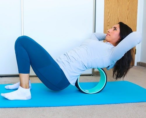 Chirp Yoga wheel release lower back pain