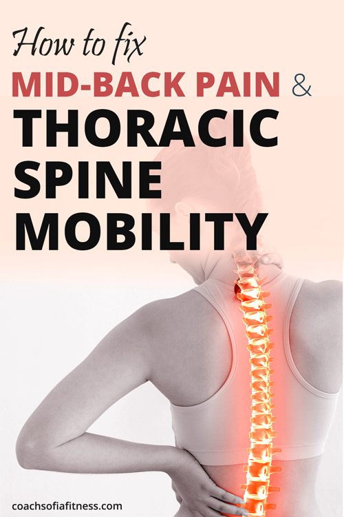 Thoracic Pain (middle back pain)