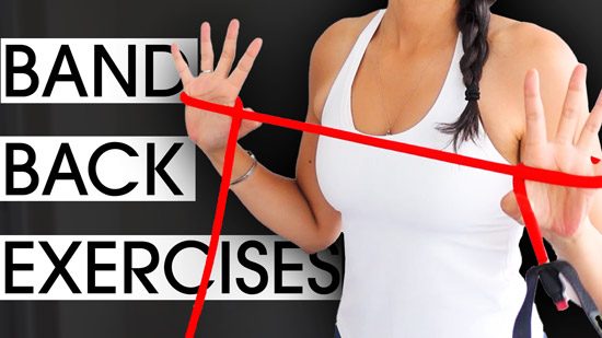 6 Resistance Band Back Exercises - Coach Sofia Fitness