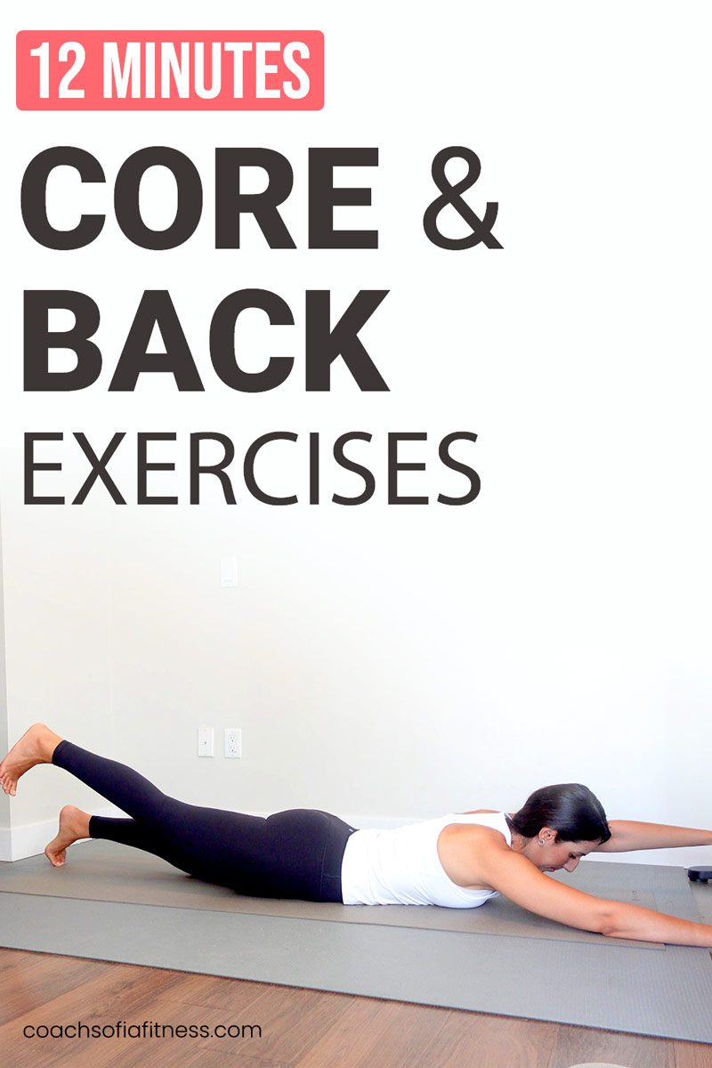 8 Amazing Core and Back Strengthening Exercises to Fix Bad Posture - Coach  Sofia Fitness