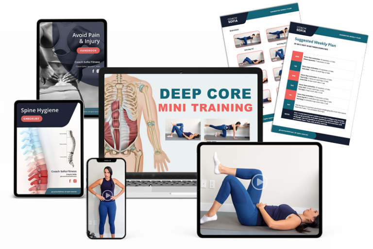 Deep Core Training-Thank You - Coach Sofia Fitness