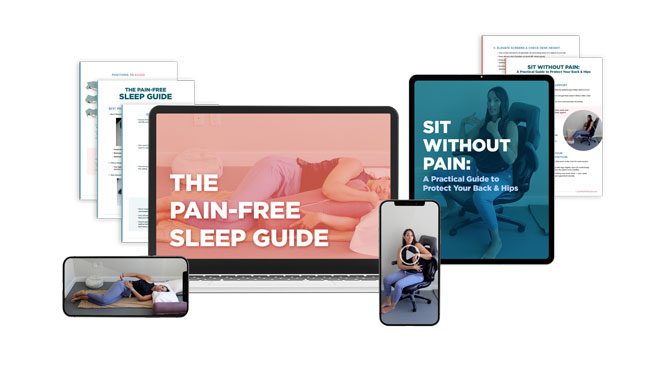 6 In Bed Sciatica & Lower Back Pain Relief Exercises - Coach Sofia Fitness